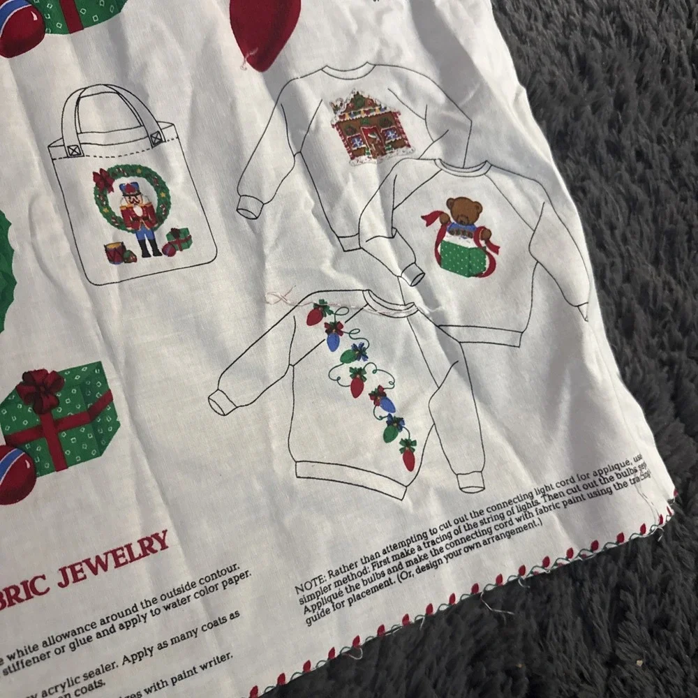 Cranston VIP Panel HAPPY HOLIDAY APPLIQUES: Bears, Nutcrackers, Gingerbread More